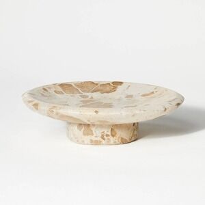Marble Pedestal Bowl - Threshold Studio McGee, Target 2023,  Veined Stone